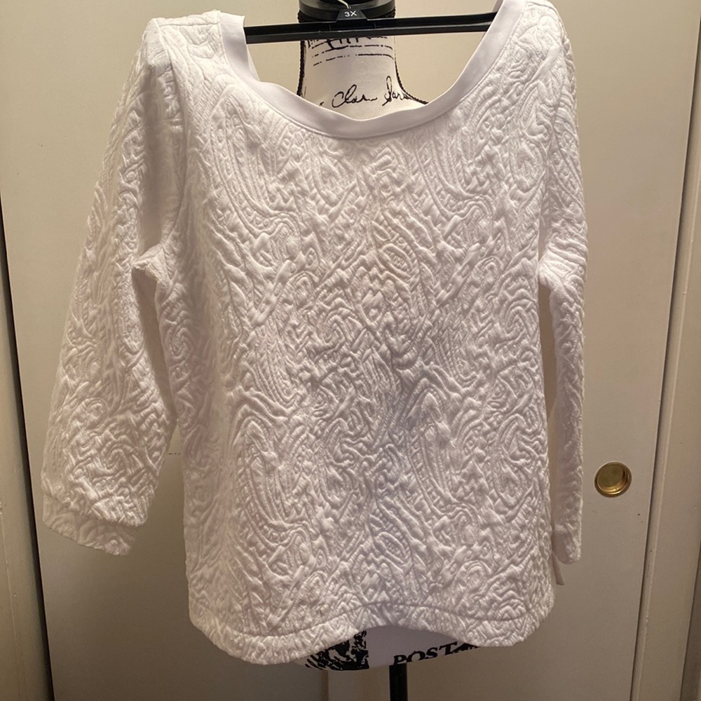 White Banana Republic top sz large
